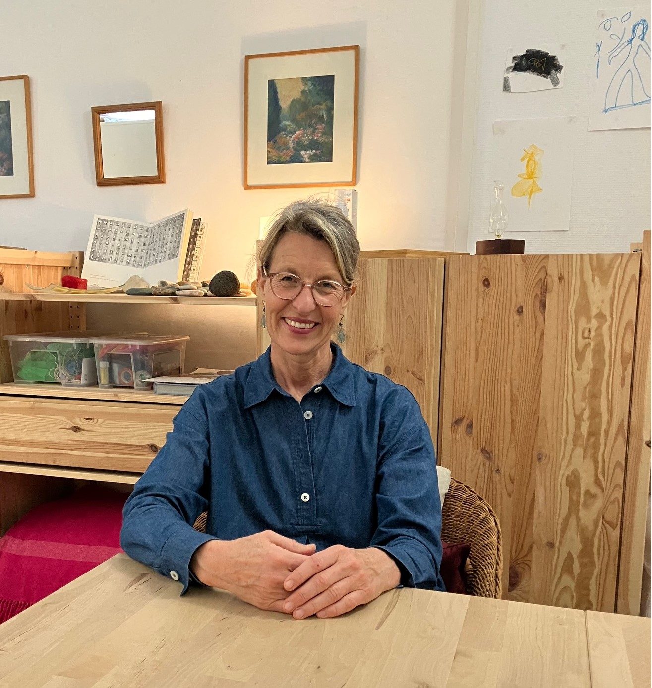 Kerstin Eckstein à son bureau
